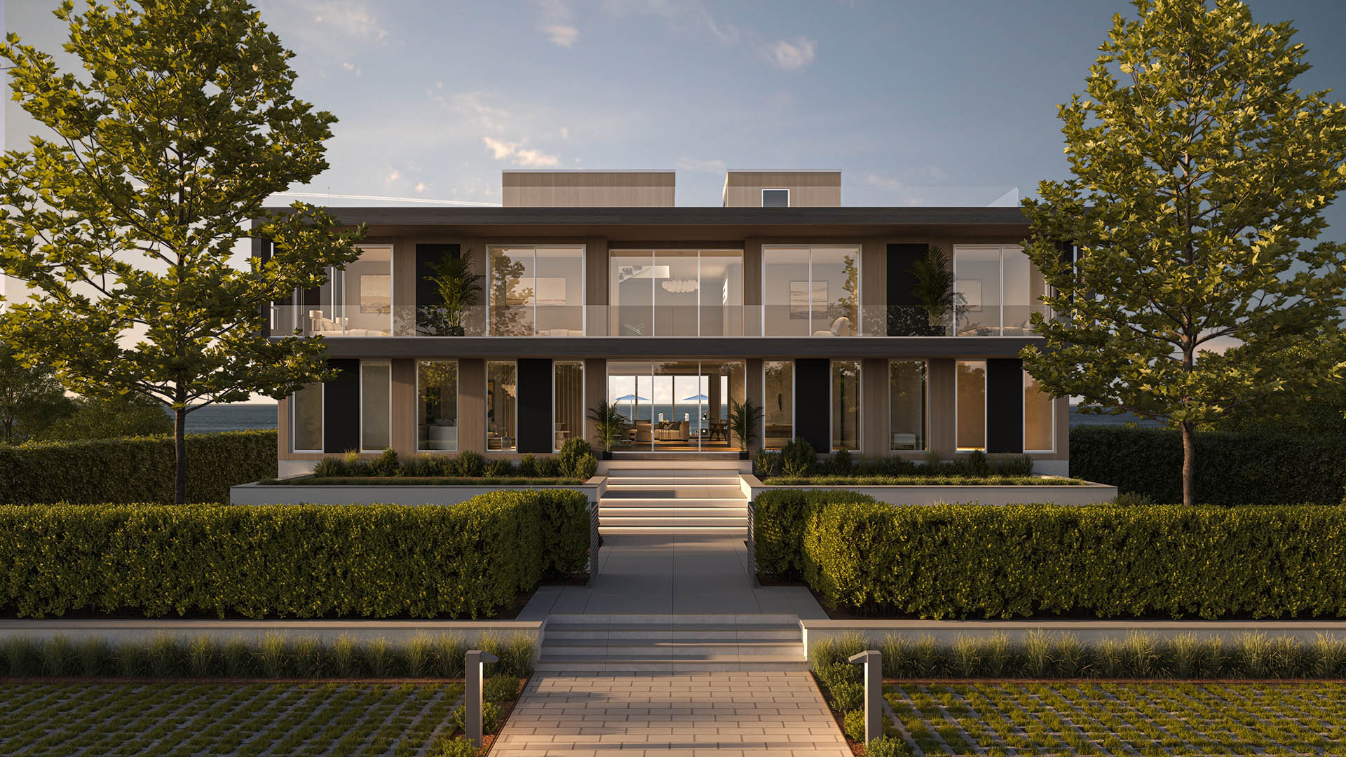 cost of custom modern concrete home design