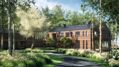 modern hudson valley natural concrete and wood home design