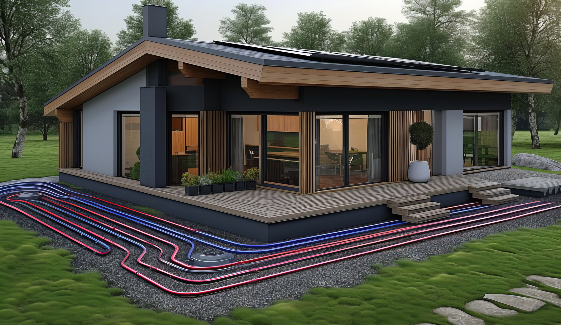 cost of geothermal heating cooling systems in modern architecture